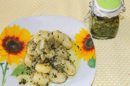 ricetta originale pesto genovese gnocchi alla ligure ...